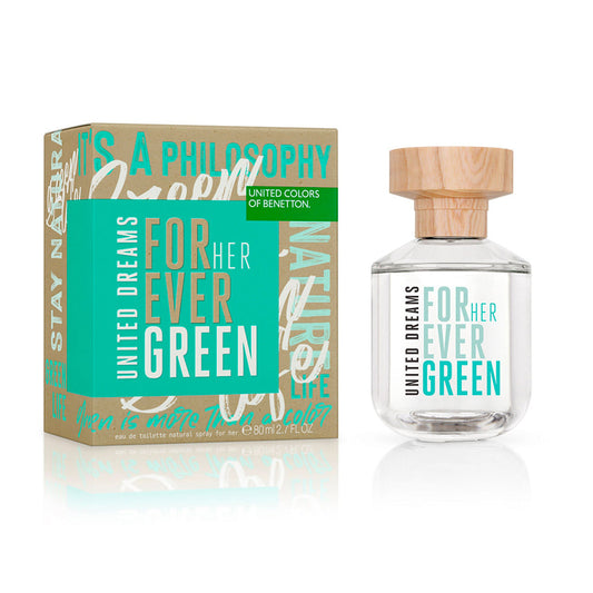 BENETTON UNITED DREAM FOREVER GREEN 2.8 EDT WOMEN