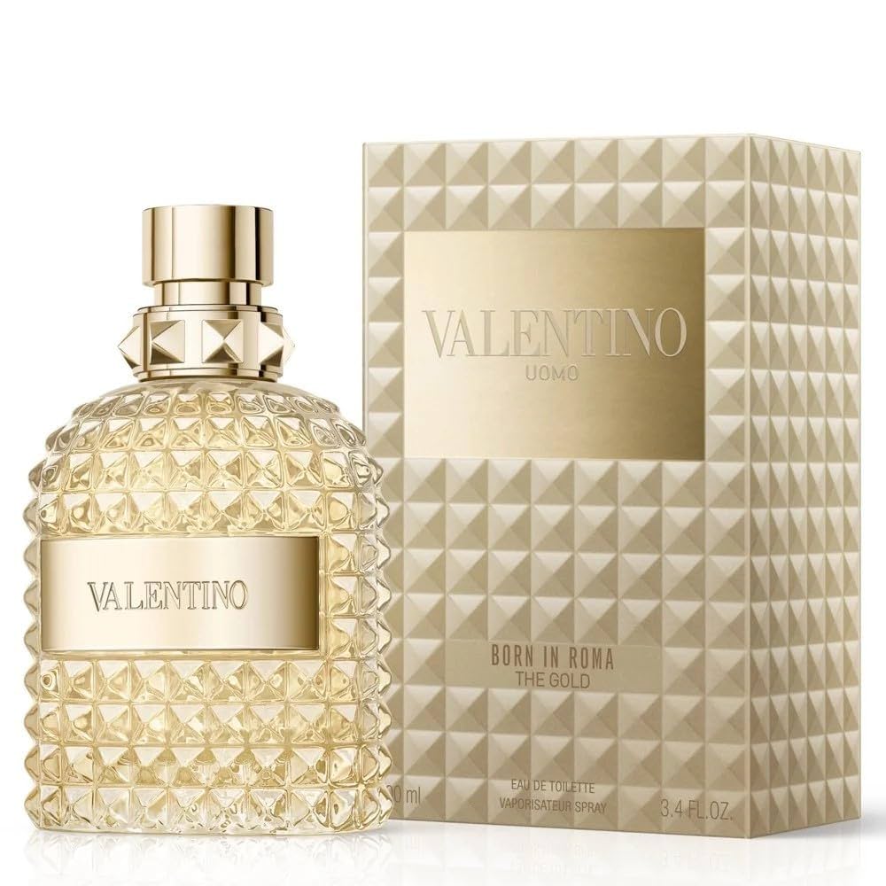 Valentino Uomo Born In Roma Gold 3.4 oz Eau de Parfum for Men