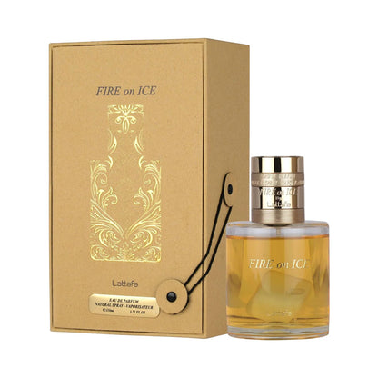 LATTAFA FIRE ON ICE 110ML EDP SPRAY