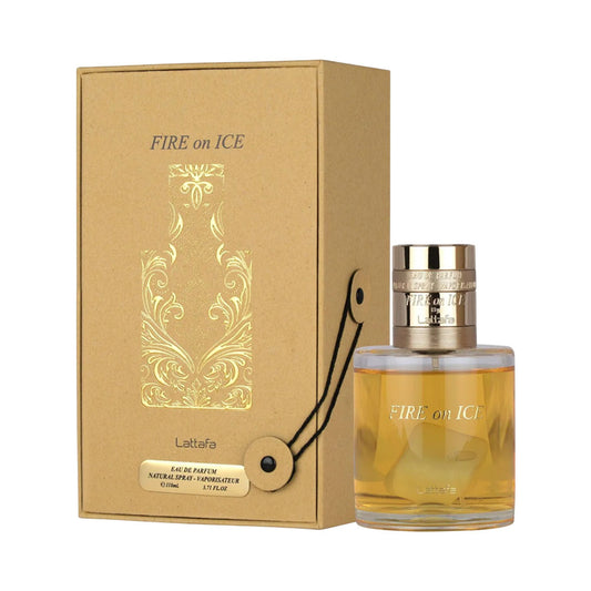 LATTAFA FIRE ON ICE 110ML EDP SPRAY