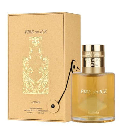 LATTAFA FIRE ON ICE 110ML EDP SPRAY