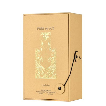 LATTAFA FIRE ON ICE 110ML EDP SPRAY