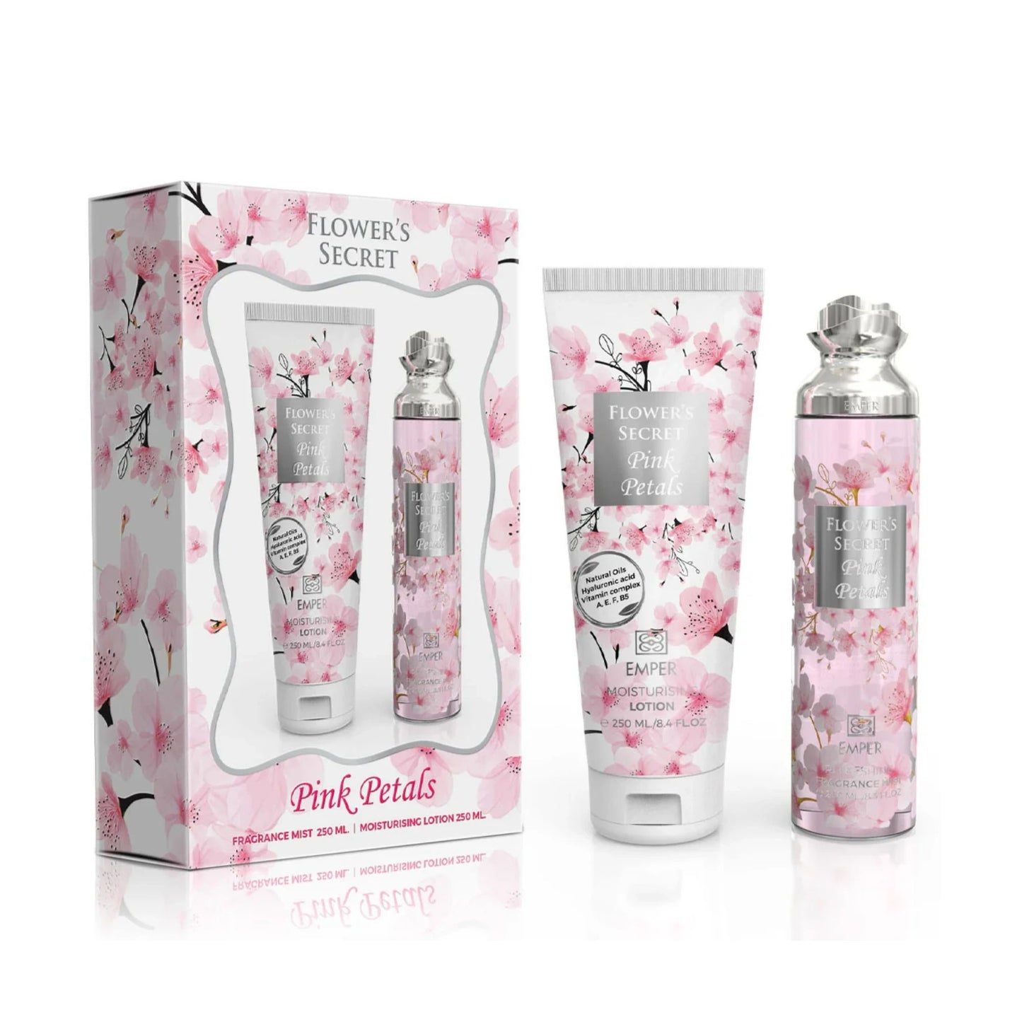 EMPER FLOWERS SECRET PINK PETALS 8.4 B/MEN + 8.4 B/WOMEN