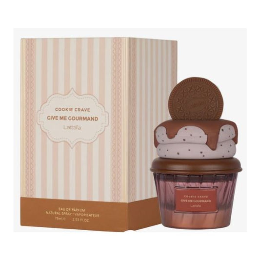 LATTAFA GIVE ME GOURMAND COOKIE CRAVE 75ML EDP SPRAY