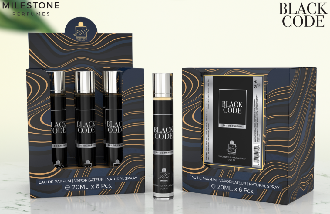 Emper Milestone Black Code 20 ml Eau de Parfum for Unisex