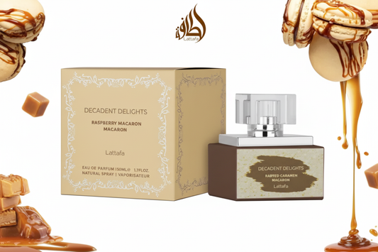 LATTAFA DECADENT DELIGHTS MACARON SALTED CARAMEL 50ML