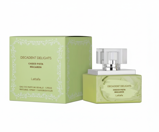 LATTAFA DECADENT DELIGHTS MACARON CHOCO PISTA 50ML