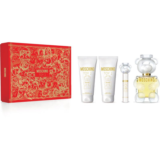 MOSCHINO TOY 2 3.4 EDP WOMEN + 3.4 SH/G + 3.4 B/WOMEN + 10ML