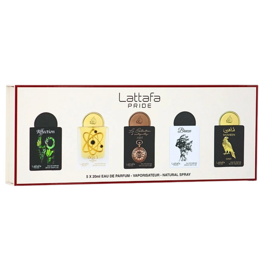 MINI SET LATTAFA PRIDE 01 5 x 20ML EDP UNISEX