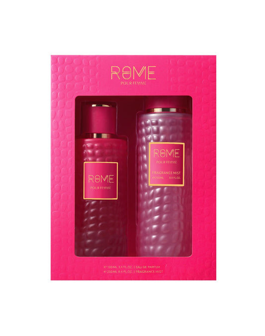 BHARARA MAST PERFUME ROME POUR FEMME SET 2PCS WOMEN EDP 3.4oz + 8.4oz