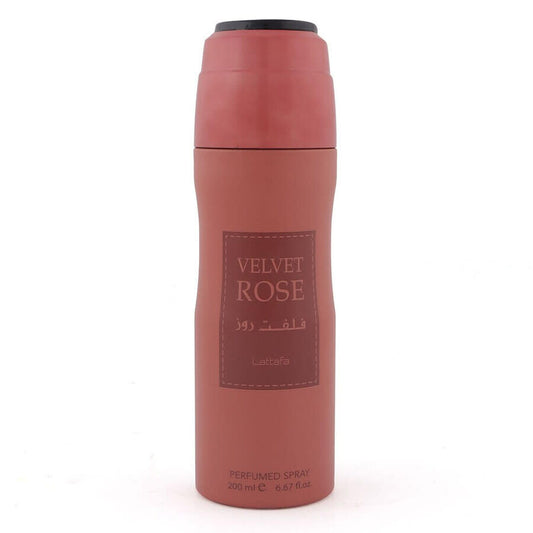 LATTAFA VELVET ROSE 6.7 BODY SPRAY UNISEX