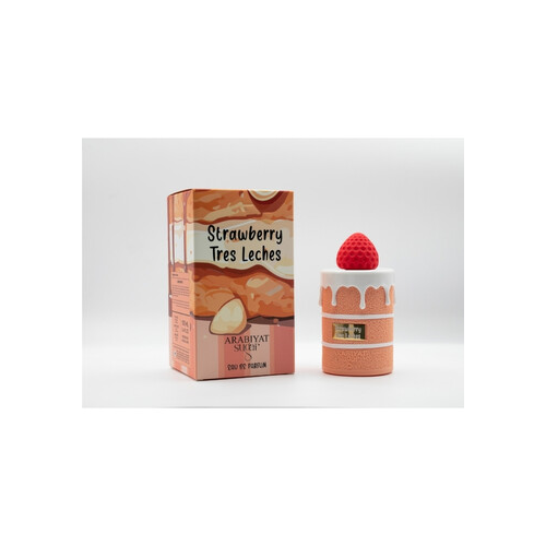 ARABIYAT PRESTIGE SUGAR STRAWBERRY TRES LECHE U  EDP 3.4oz