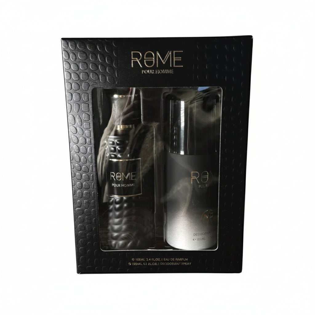 BHARARA MAST PERFUME ROME POUR HOMMER 2PCS 3.4 OZ + DEODORANT 5.0 OZ EDP