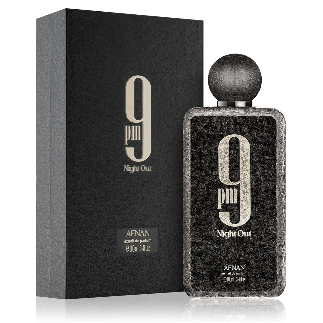 AFNAN 9PM NIGHT OUT UNISEX 3.4 EXTRAIT DE PARFUM SPRAY