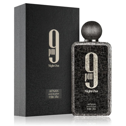 AFNAN 9PM NIGHT OUT UNISEX 3.4 EXTRAIT DE PARFUM SPRAY