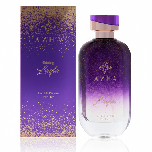 AZHA AL SHINING LAYLA WOMEN EDP SP 3.3oz