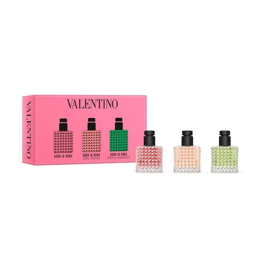 MINI SET VALENTINO DONNA BORN IN ROMA 3x6ML EDP WOMEN