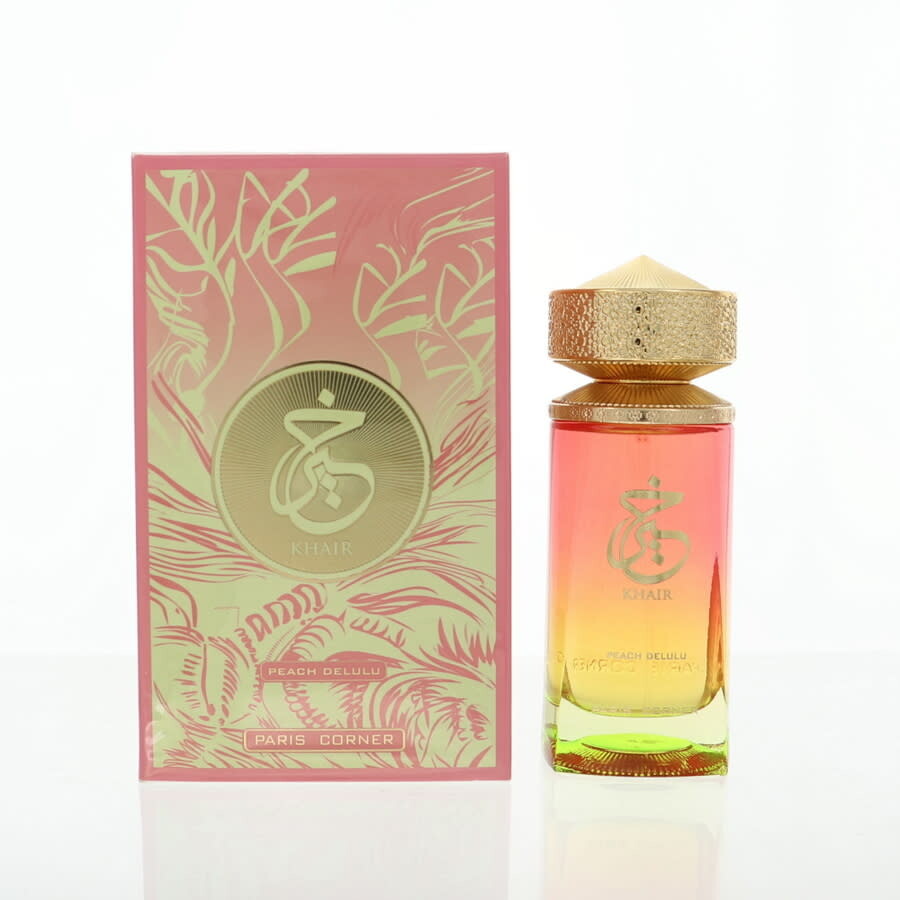 Paris Corner Khair Peach Delulu 3.4 oz Eau de Parfum for Unisex