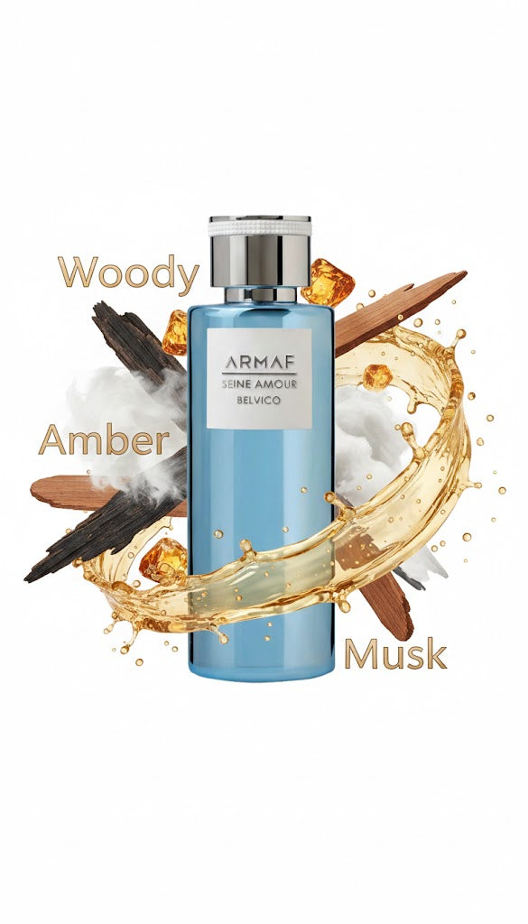 ARMAF SEINE AMOUR BELVICO 3.4 OZ EDP SPR MEN