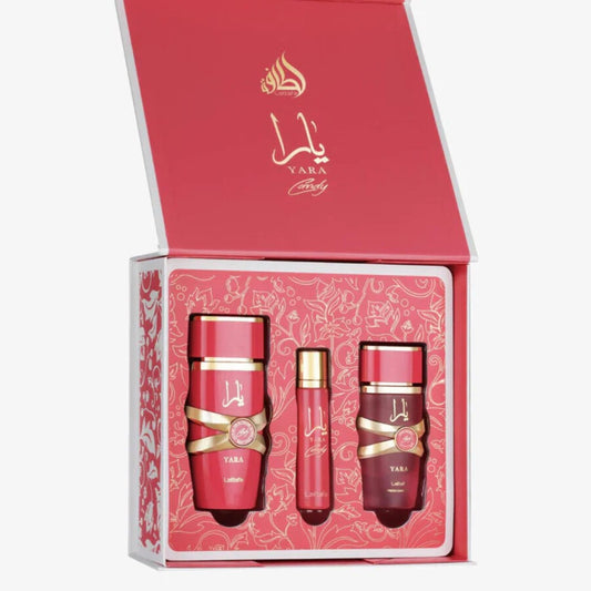 Lattafa Yara Candy 100 ml Eau de Parfum Gift Set for Women