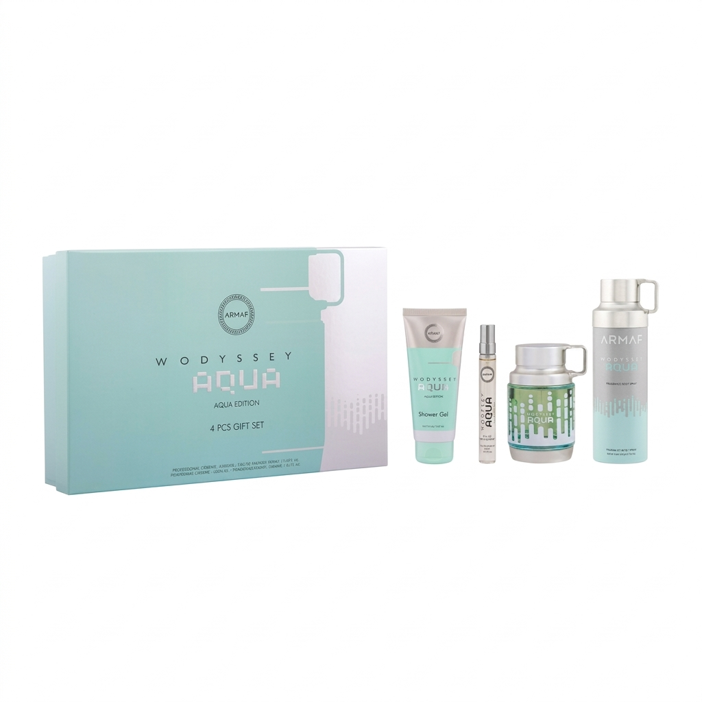 Armaf Odyssey Aqua Set 3.4 oz Eau de Parfum for Men