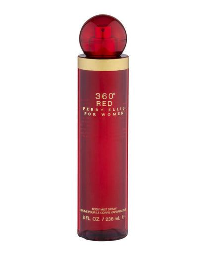 Perry Ellis 360 Red Perfumed Body Mist 8.0 oz for Women
