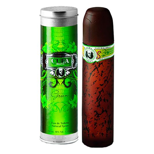 Cuba Green 3.4 oz Eau de Toilette for Men