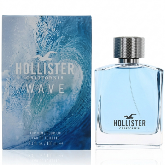 Hollister California Wave 3.4 oz Eau de Toilette for Men