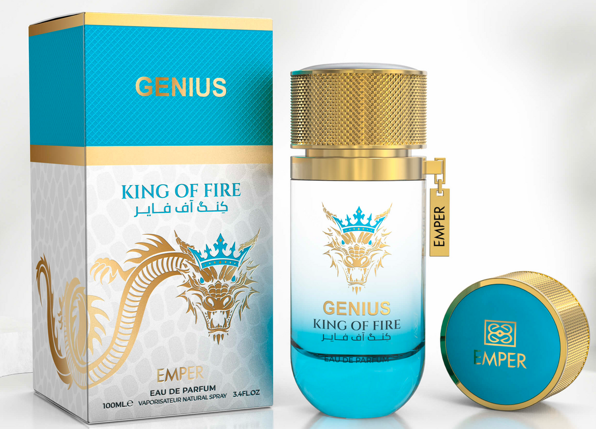 Emper Genius King of Fire 3.4 oz Eau de Parfum for Unisex
