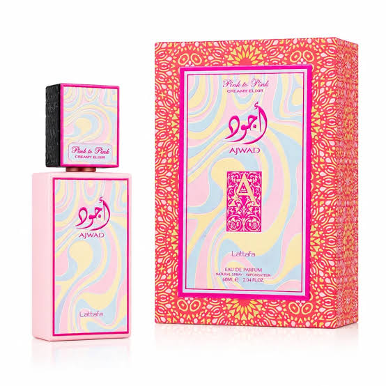 Lattafa Ajwad Pink to Creamy Elixir Pink 60 ml Eau de Parfum for Men