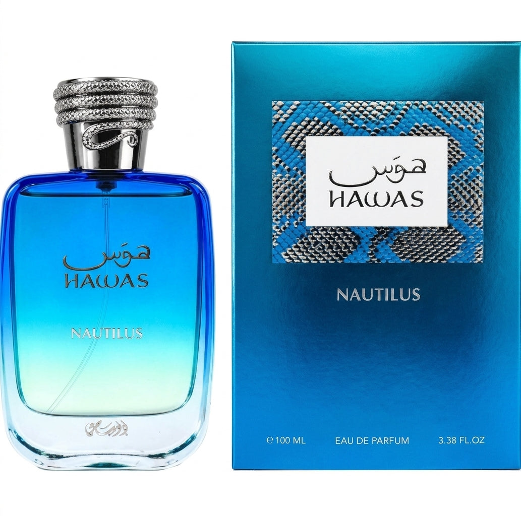 Rasasi Hawas Nautilus 3.4 oz Eau de Parfum for Men