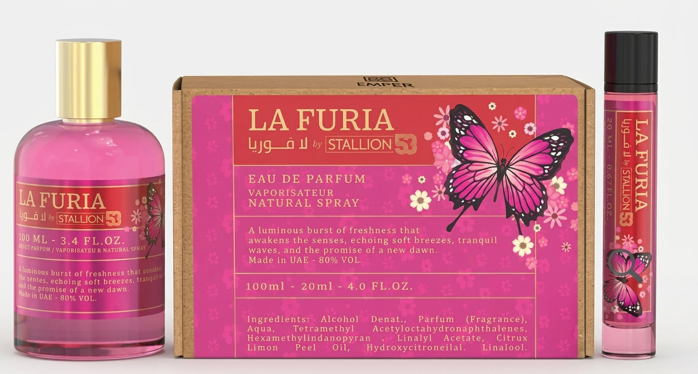 Emper La Furia Designer Eau De Parfum For Men 100 ml