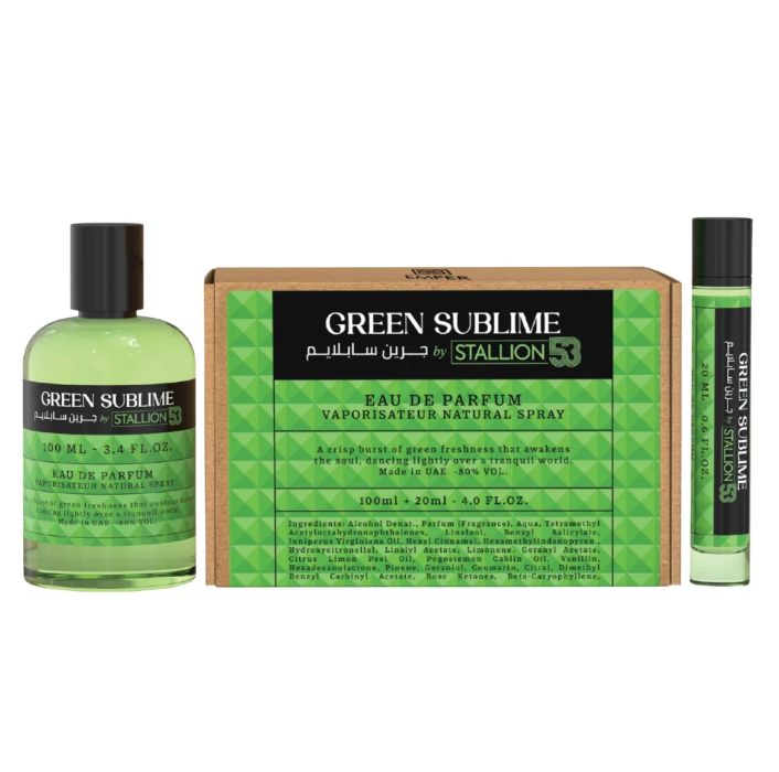 Stallion 53 Emper Green Sublime Eau De Parfum For Men