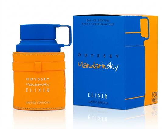 Armaf Odyssey Mandarin Sky Elixir Limited Edition Edp 3.4 Oz Spray For Men
