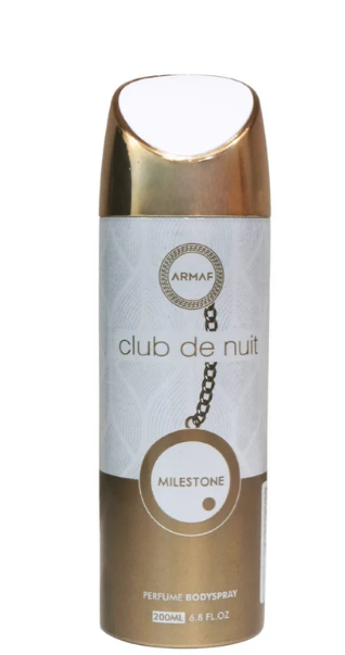 Armaf Club De Nuit Milestone Body Spray 6.8 Oz For Men