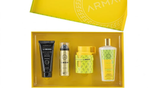 Armaf Odyssey Limoni Fresh Gift Set 3.4 Oz Edp Spray + 1.7 Oz Body Spray + 8.4 Oz Shampoo + 3.4 Oz Shower Gel Unisex