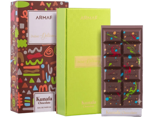 Armaf Delights Dubai Delicacy Kunafa Chocolate Pistache Edp 2.37 Oz Spray For Men